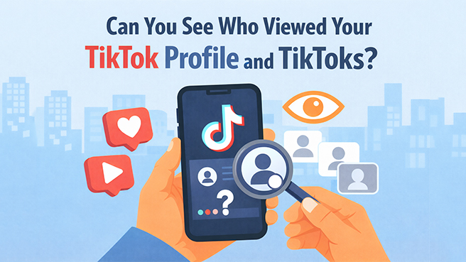 Can you see who viewed your TikTok profile and TikToks?