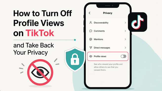 How to Turn Off Profile Views on TikTok and Take Back Your Privacy