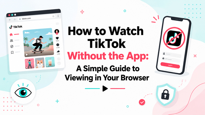 How to Watch TikTok Without the App: A Simple Guide to Viewing in Your Browser
