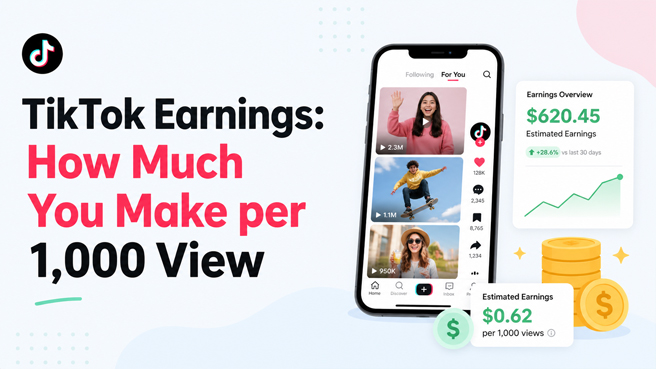TikTok Earnings: How Much You Make per 1,000 View