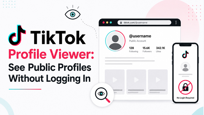 TikTok Profile Viewer: See Public Profiles Without Logging In