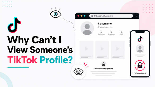 Why Can't I View Someone's TikTok Profile?